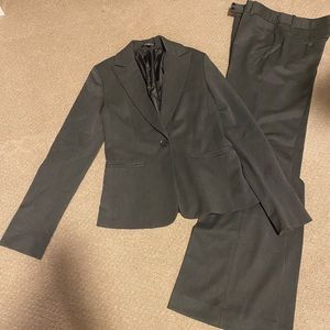 Gray Blazer and Pant Set